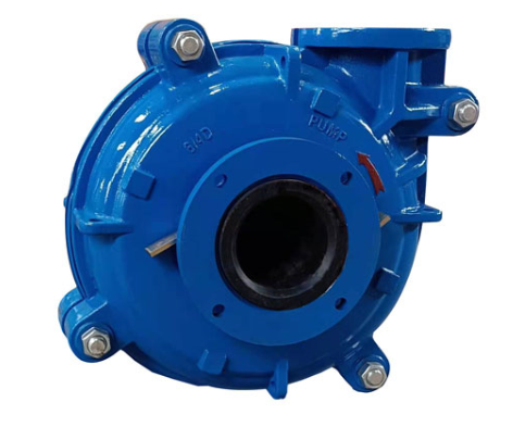 How does a slurry pump work