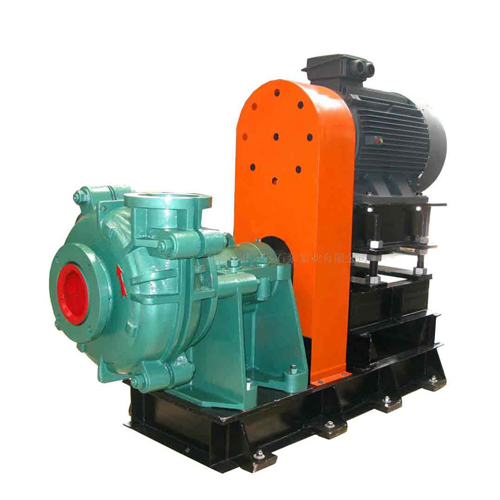 The transmission mode of slurry pump